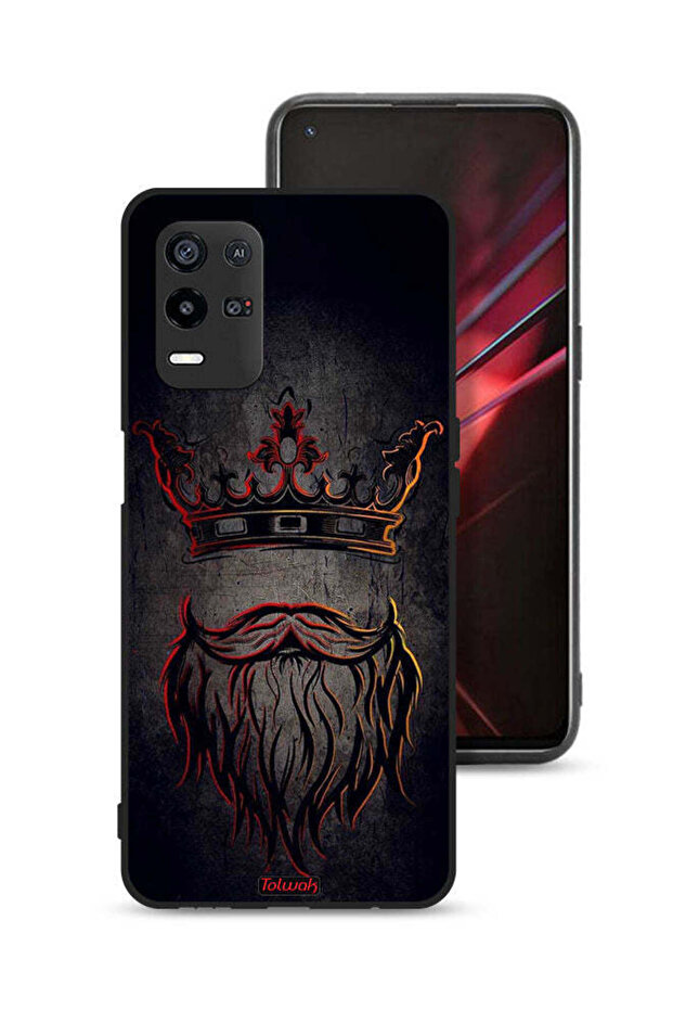 غطاء حماية لهاتف Oppo K9x - عمل فني ملكي