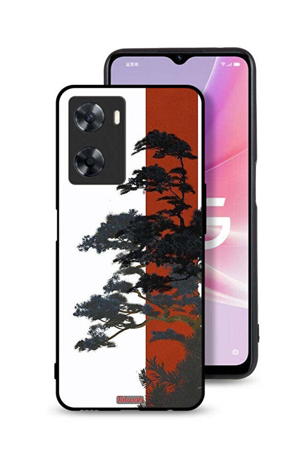 Oppo A57s Protective Case Cover Tree Artwork