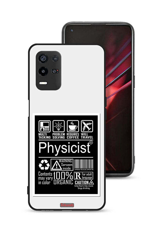غطاء حماية لهاتف Oppo K9x بملصق فيزيائي