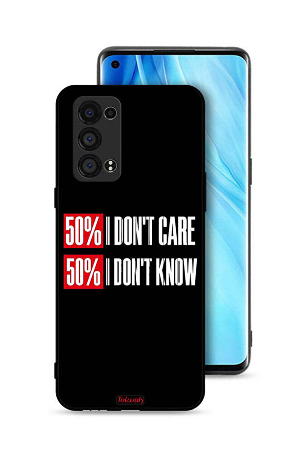غطاء حماية لهاتف Oppo Reno6 Pro Plus 5G لا يهمني