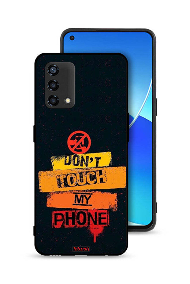 Oppo Reno6 Lite Protective Case Cover Do Not Touch My Phone
