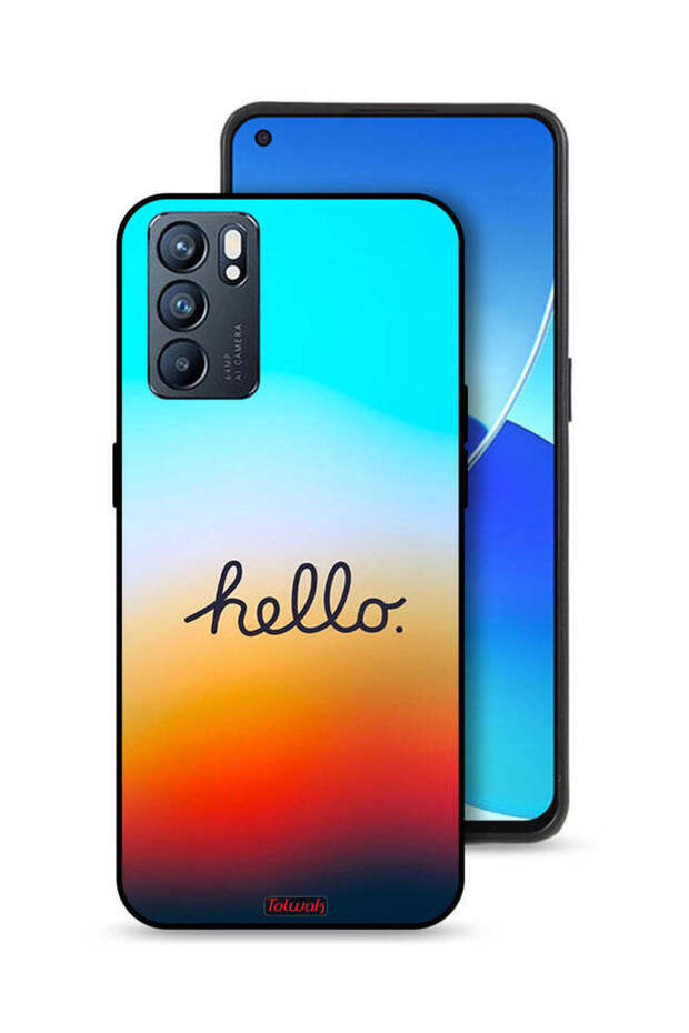 غطاء حماية لهاتف Oppo Reno6 5G - مرحبًا