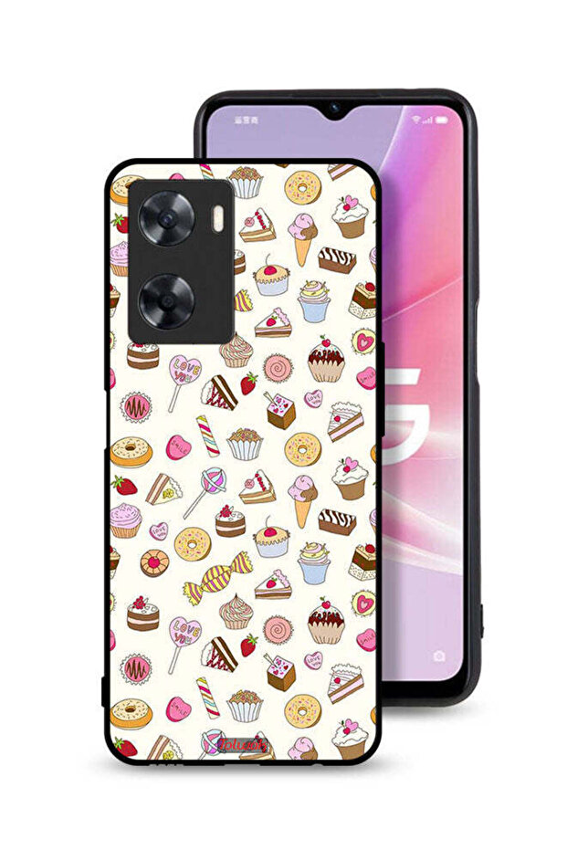 Oppo A77s Protective Case Cover Pattern Of Favorite Items