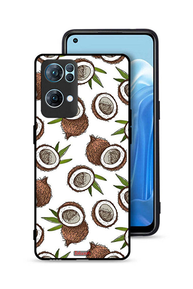 غطاء حماية لهاتف Oppo Reno7 Pro 5G - لون جوز الهند