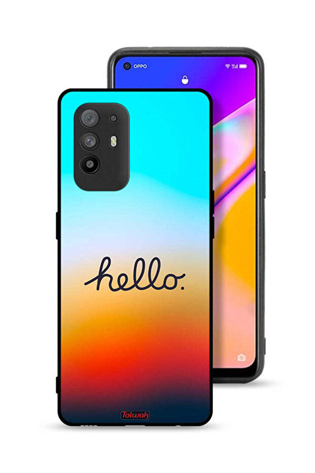 Oppo A95 5G Protective Case Cover Hello