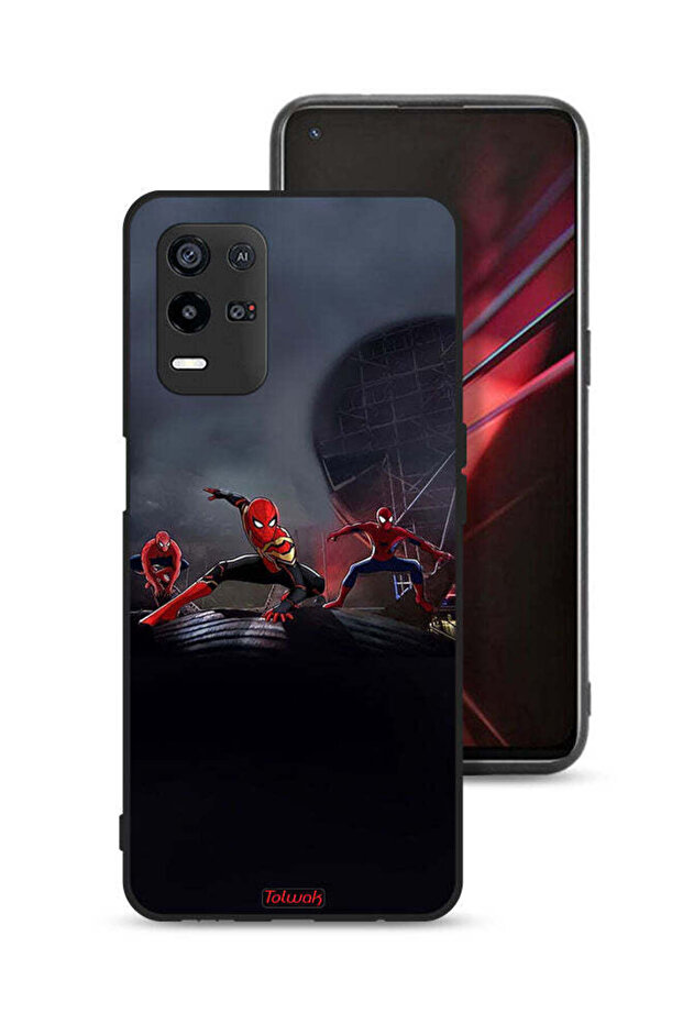Oppo K9x Protective Case Cover Three Spiders