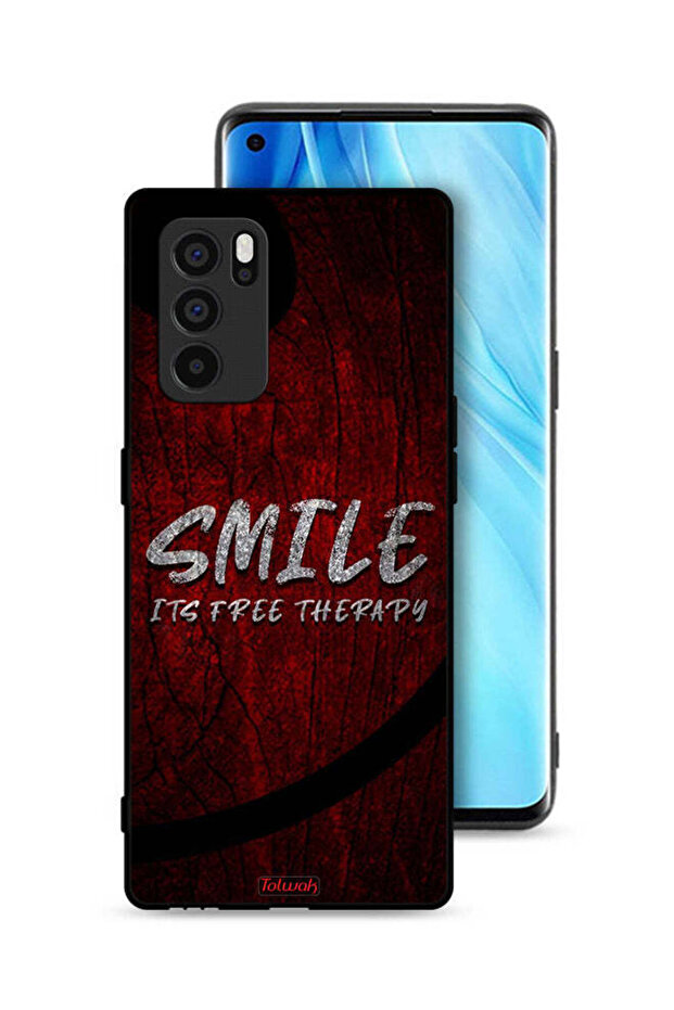 غطاء حماية Oppo Reno6 Pro 5G Smile Its Free Therapy