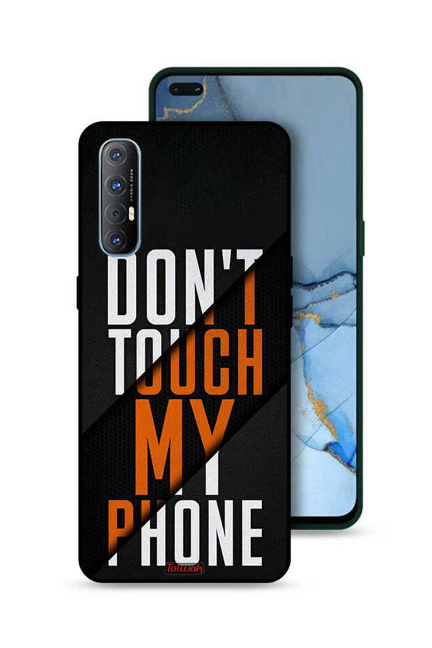 Oppo Reno3 Pro 4G Protective Case Cover Do Not Touch My Phone