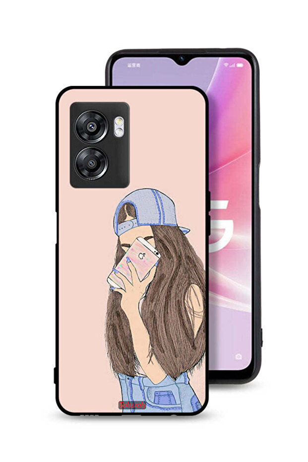 غطاء حماية لهاتف Oppo A57 5G لالتقاط صور سيلفي