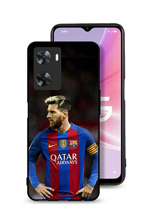 غطاء حماية Oppo A77s ميسي برشلونة