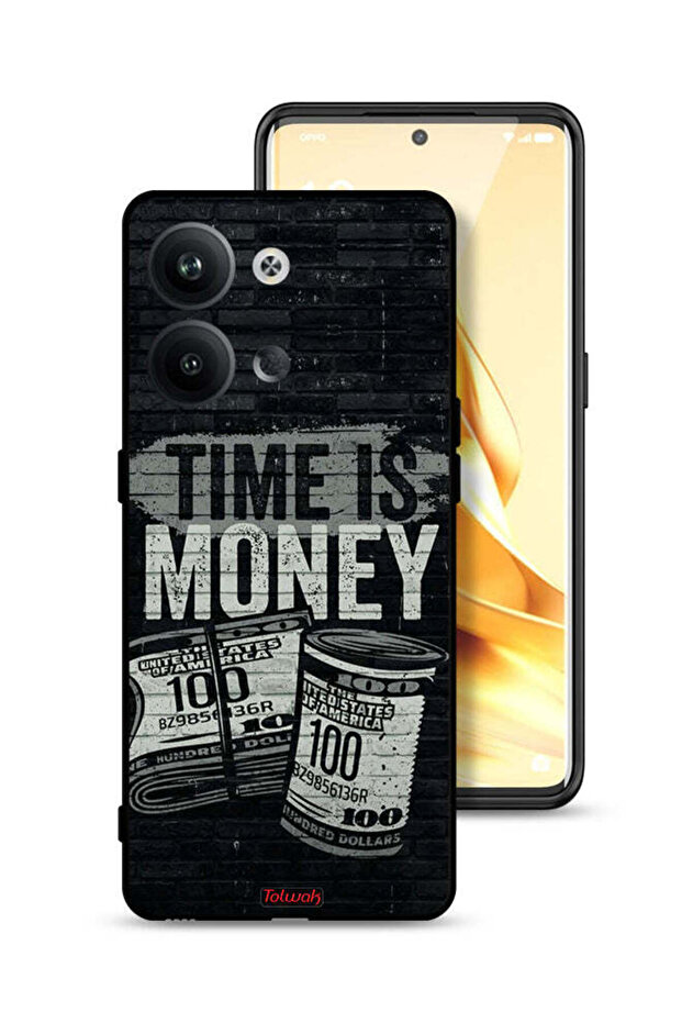 Oppo Reno9 5G Protective Case Cover Time Is Money