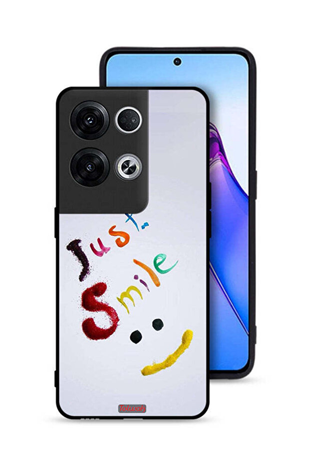 غطاء حماية لهاتف Oppo Reno8 Pro Plus 5G - ابتسامة فقط