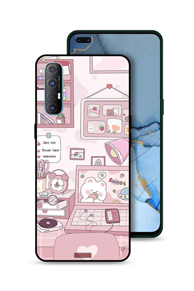 غطاء حماية لهاتف Oppo Reno3 Pro 4G - ادرس بجد - احصل على الثراء
