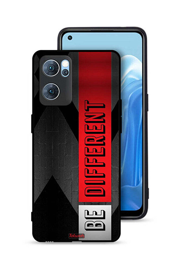 غطاء حماية لهاتف Oppo Reno7 5G - كن مختلفًا - 1