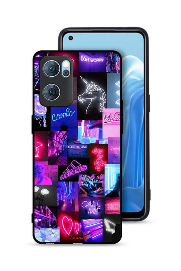 Oppo Reno7 5G Protective Case Cover Comic - 1