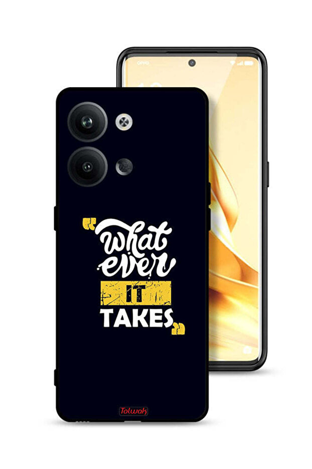 غطاء حماية لهاتف Oppo Reno9 Pro 5G مهما كان الأمر