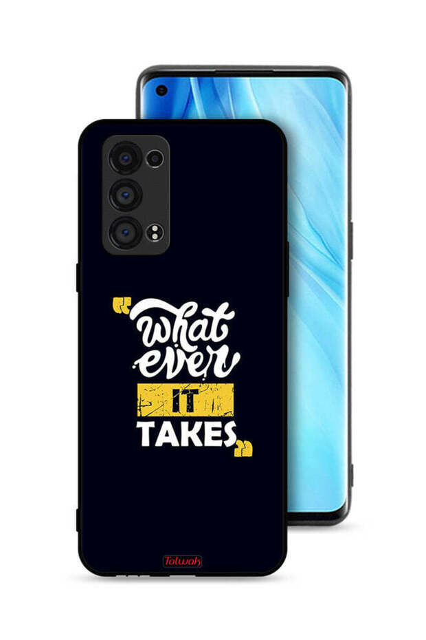 غطاء حماية لهاتف Oppo Reno6 Pro Plus 5G مهما كان الأمر