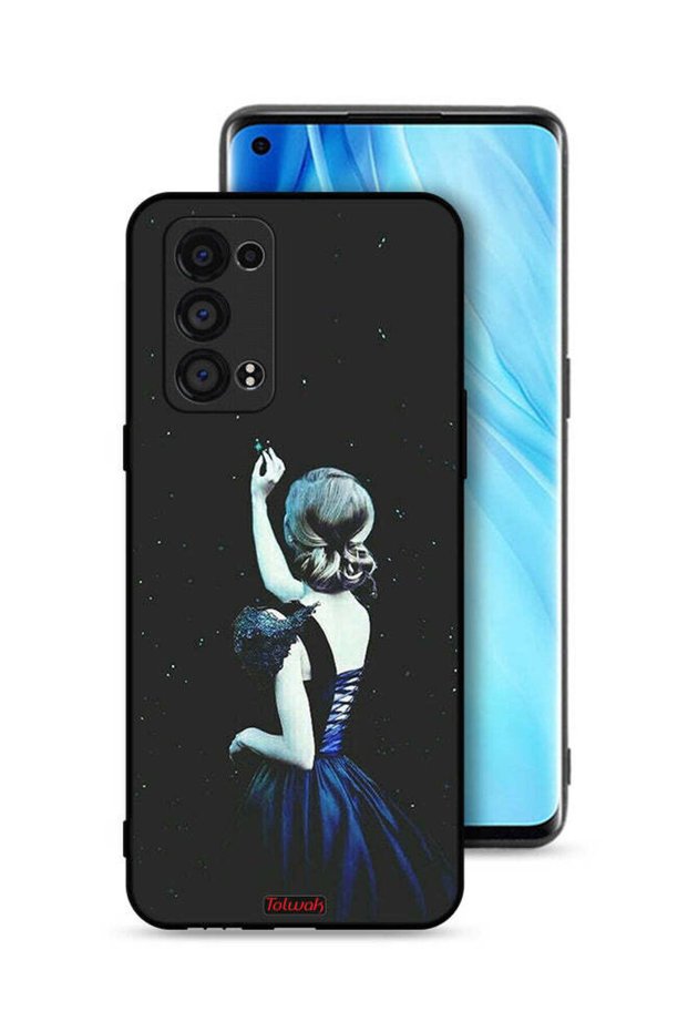 غطاء حماية لهاتف Oppo Reno6 Pro Plus 5G - Touching Star
