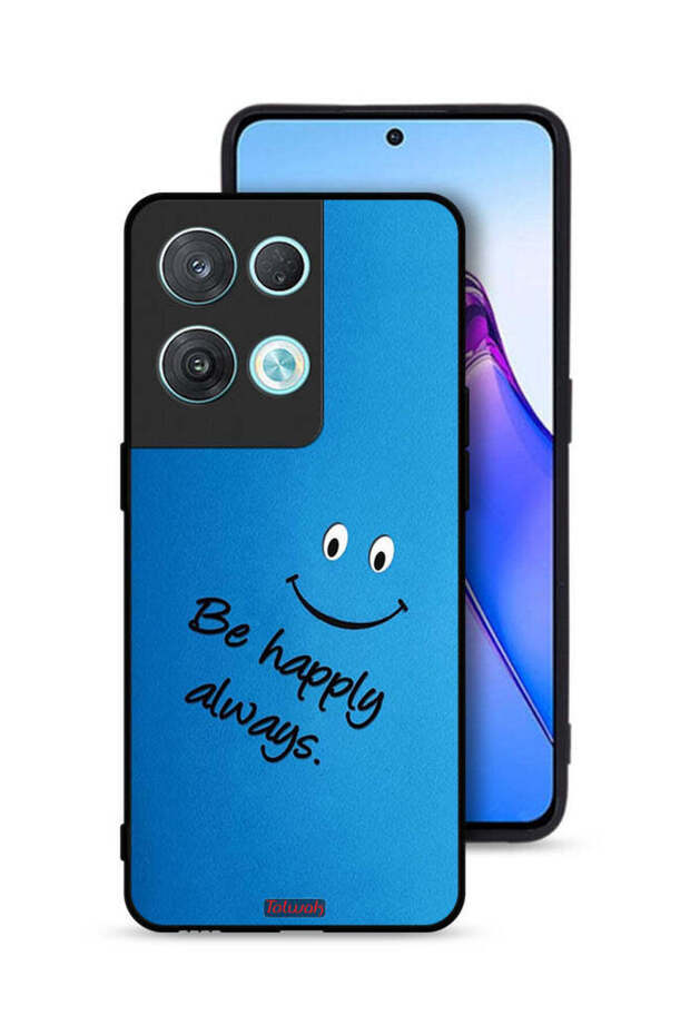 Oppo Reno8 Pro 5G Protective Case Cover Be Happy Always