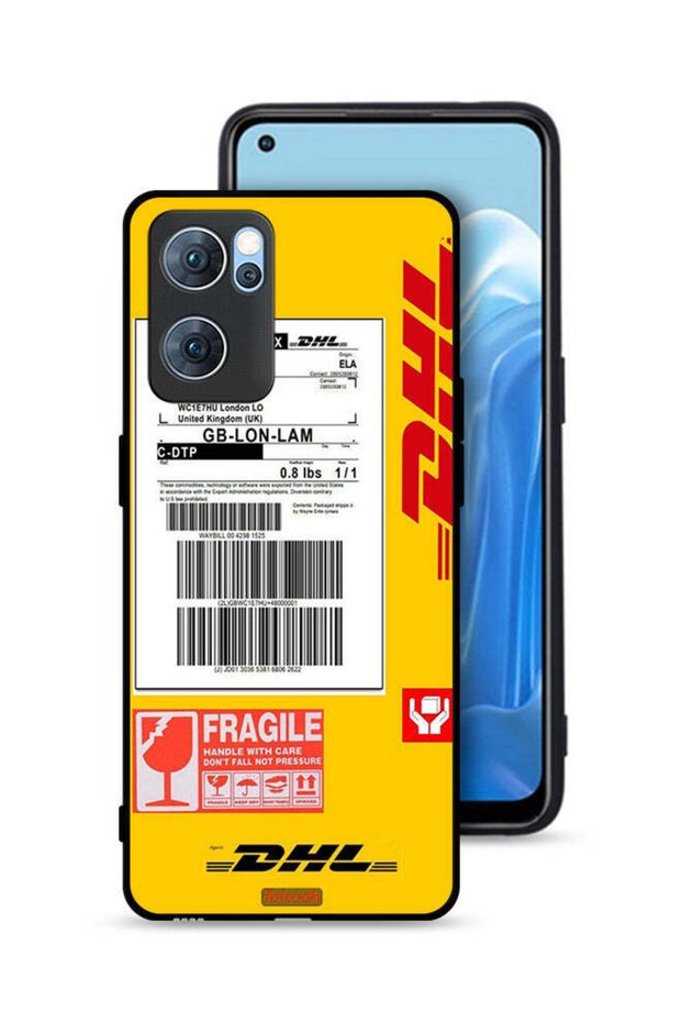 غطاء حماية لهاتف Oppo Reno7 5G ملصق DHL