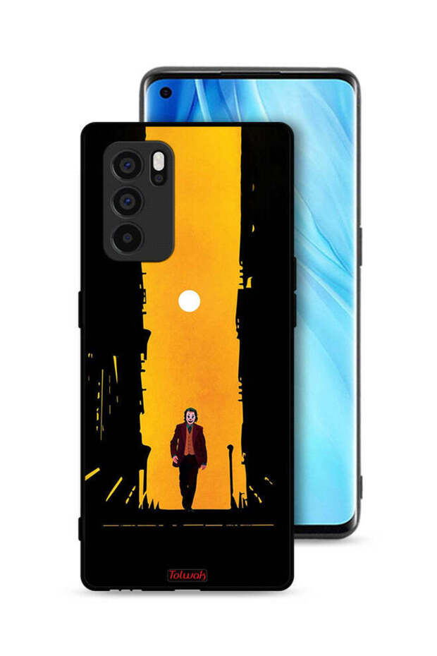 غطاء حماية Oppo Reno6 Pro 5G بتصميم جوكر، عمل فني رقمي تجريدي