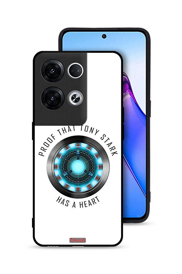 غطاء حماية لهاتف Oppo Reno8 Pro Plus 5G دليل على أن توني ستارك لديه قلب