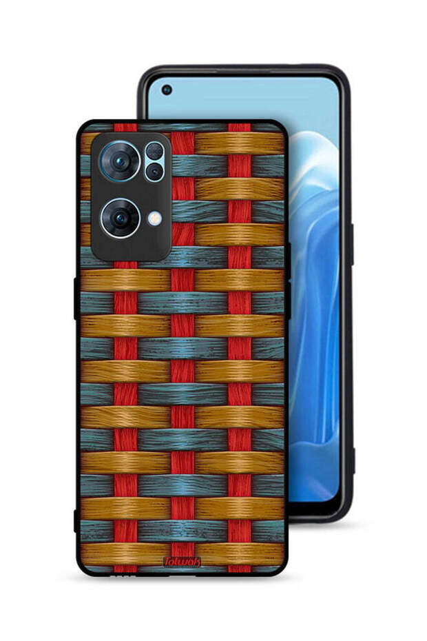 غطاء حماية لهاتف Oppo Reno7 Pro 5G بنمط فني - 1