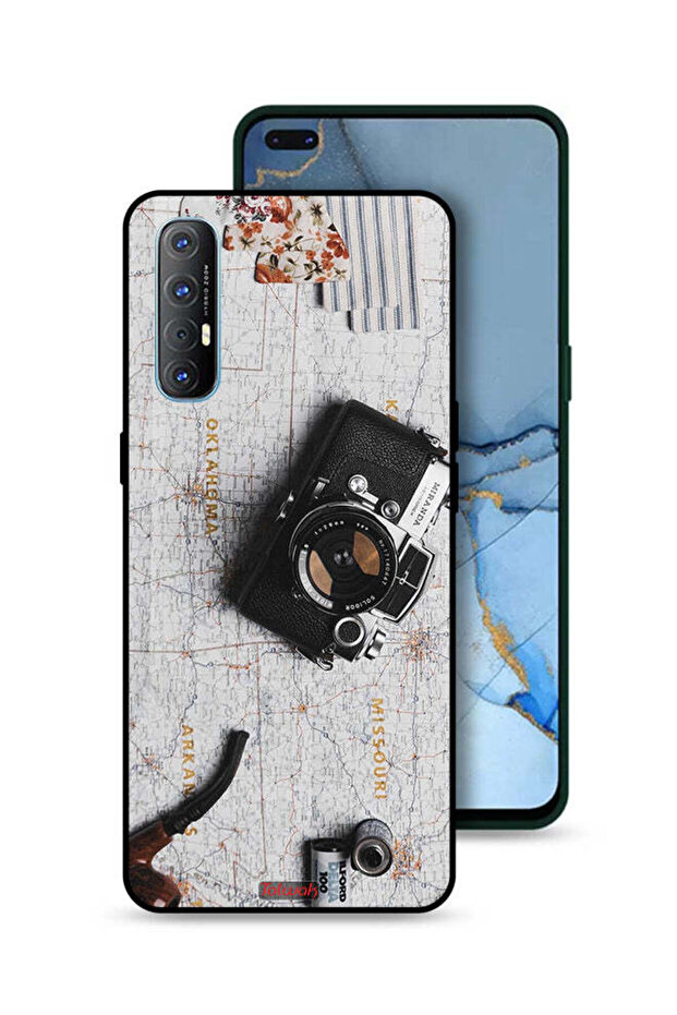 Oppo Reno3 Pro 4G Protective Case Cover Vintage Camera