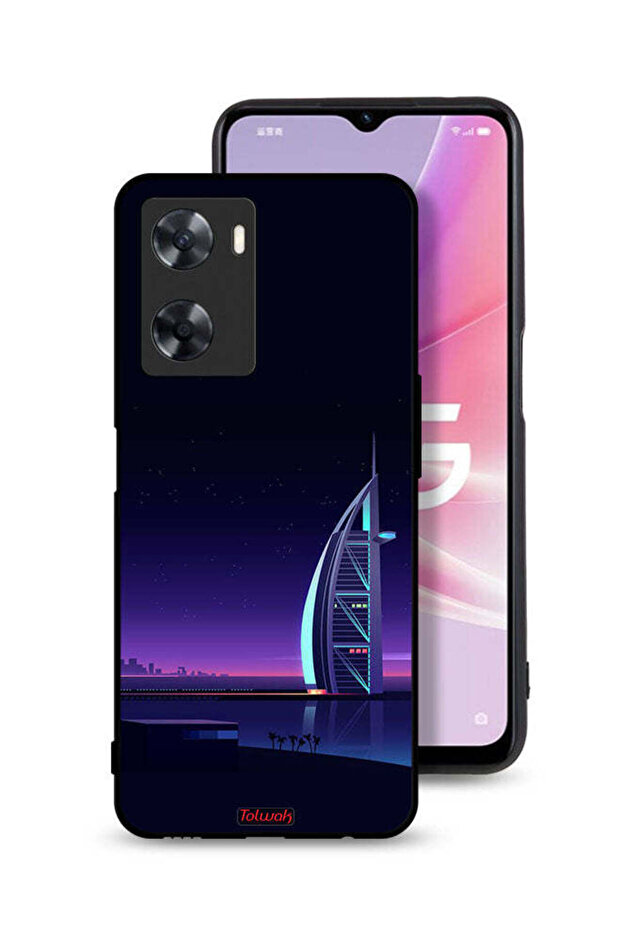 Oppo A77s Protective Case Cover Burj Arab Digital Art