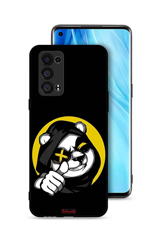 غطاء حماية لهاتف Oppo Reno6 Pro Plus 5G - قطة مارشميلو لطيفة