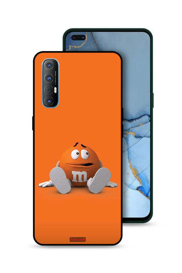 غطاء حماية لهاتف Oppo Reno3 Pro 4G - كرتون متوسط