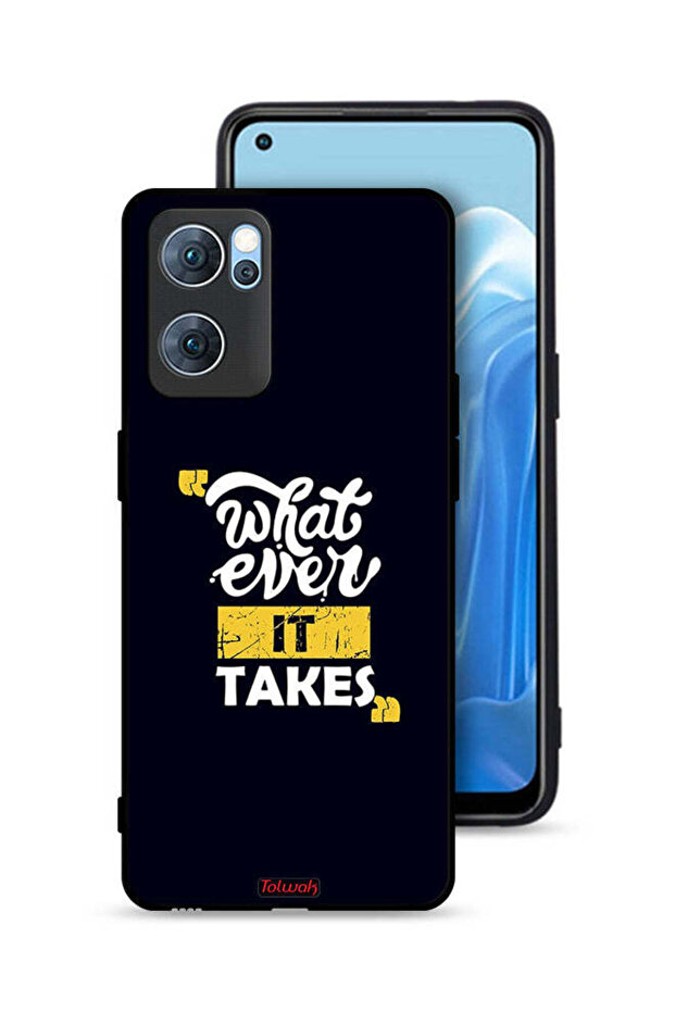 غطاء حماية لهاتف Oppo Reno7 5G مهما كان الأمر
