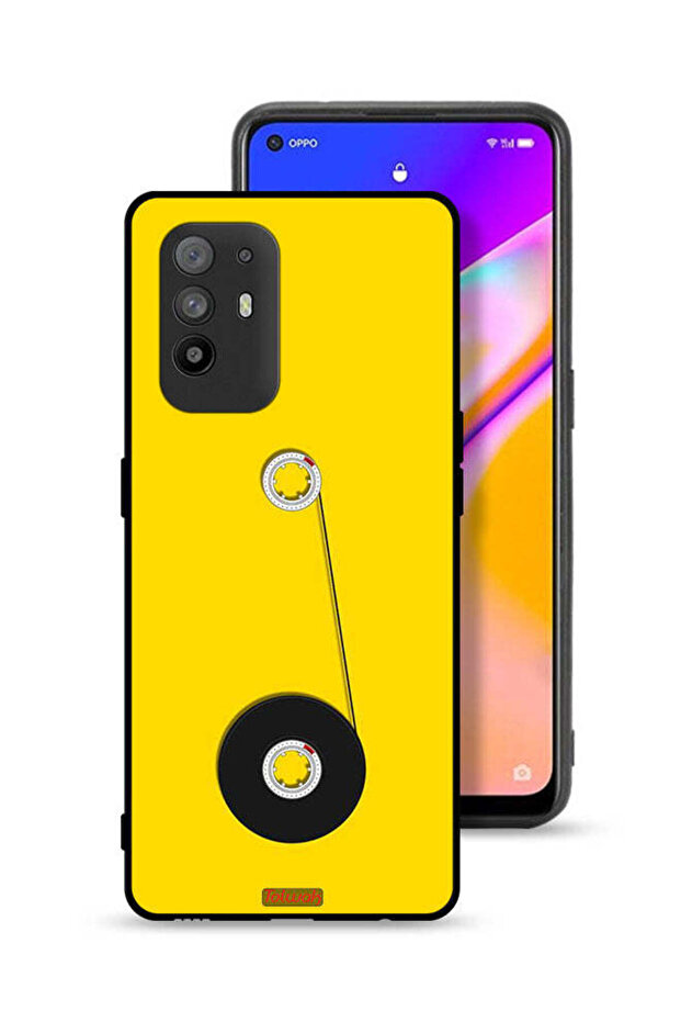 Oppo A95 5G Protective Case Cover Cassette Wheel Art