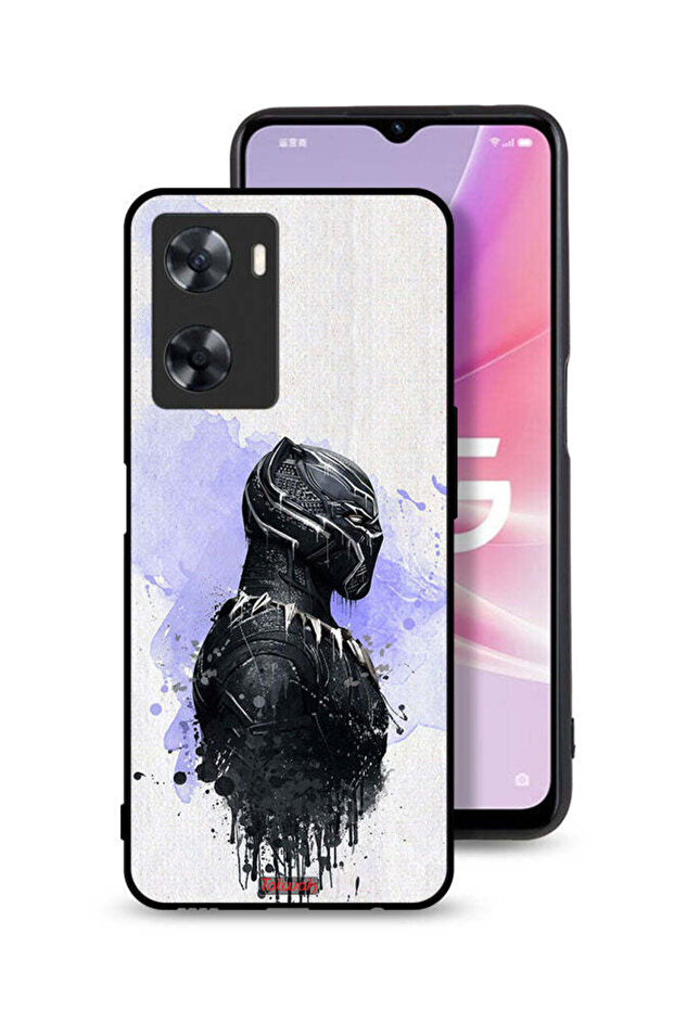 غطاء حماية Oppo A77s بتصميم النمر الأسود