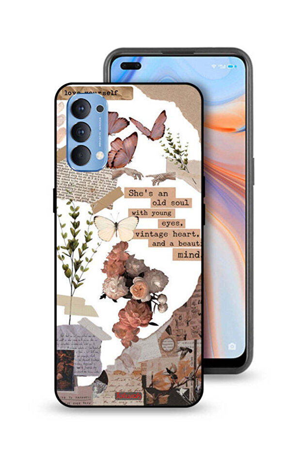 Oppo Reno4 4G Protective Case Cover She Is An Old Soul