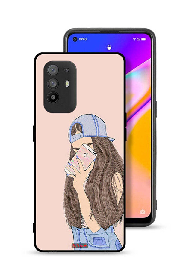 غطاء حماية لهاتف Oppo A95 5G لالتقاط صور سيلفي
