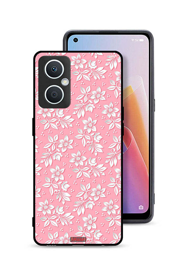 غطاء حماية لهاتف Oppo A96 5G (الصين) بنمط خلفية زهور