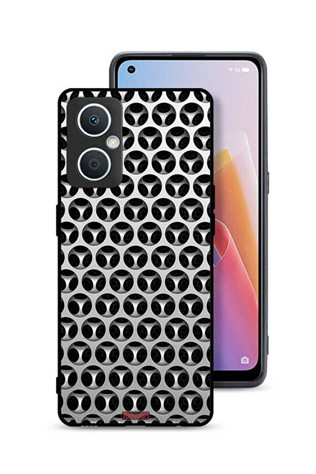 جراب حماية لهاتف Oppo A96 5G (الصين) بنقشة عقارب الساعة