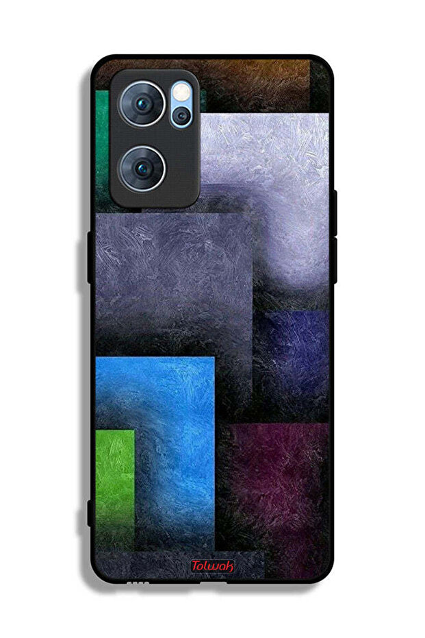 غطاء حماية بنمط لهاتف Oppo Reno7 5G - 2