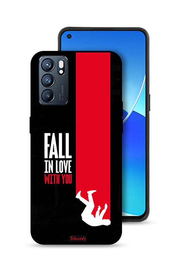 Oppo Reno6 5G Protective Case Cover Fall In Love With You