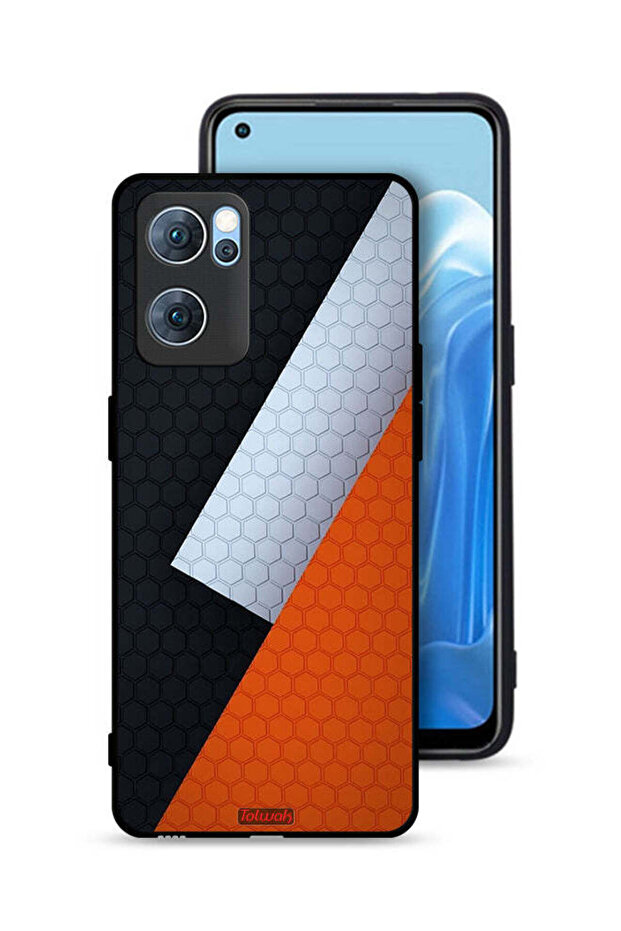 Oppo Reno7 5G Protective Case Cover Pattern - 1