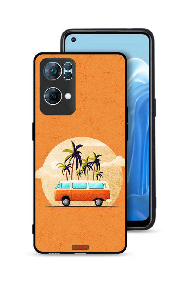 Oppo Reno7 Pro 5G Protective Case Cover Bus Art