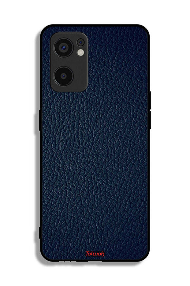 Oppo Reno7 SE 5G Protective Case Cover Leather Pattern - 2
