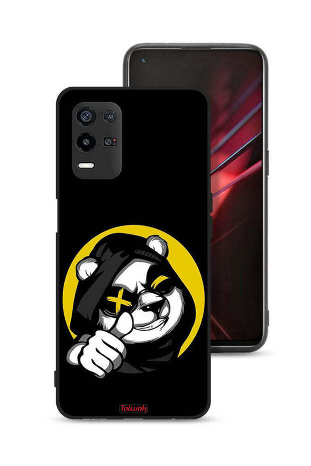 غطاء حماية Oppo K9x بتصميم قطة مارشميلو لطيفة