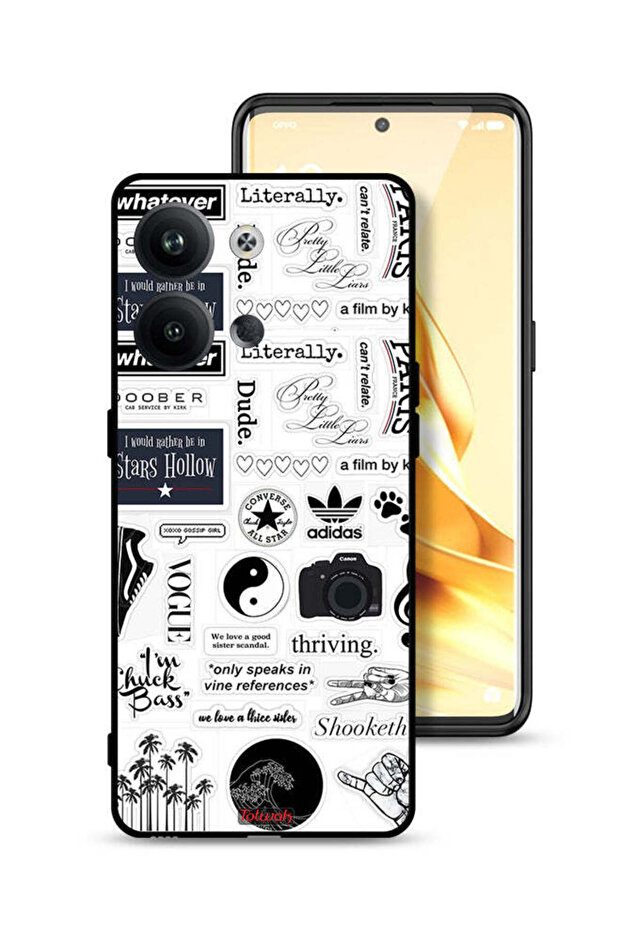غطاء حماية Oppo Reno9 5G يتحدث فقط