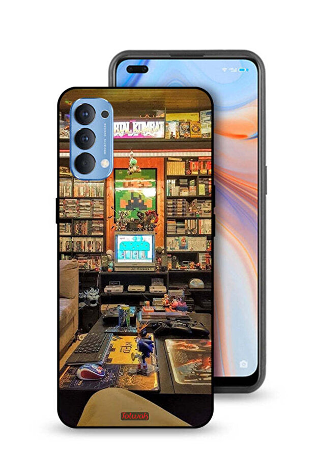 Oppo Reno4 4G Protective Case Cover Gamer Zone