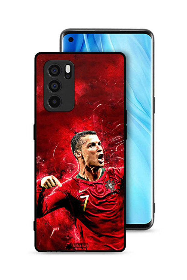 غطاء حماية لهاتف Oppo Reno6 Pro 5G كريستيانو رونالدو