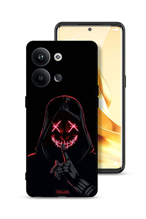غطاء حماية لهاتف Oppo Reno9 5G بلون مارشميلو