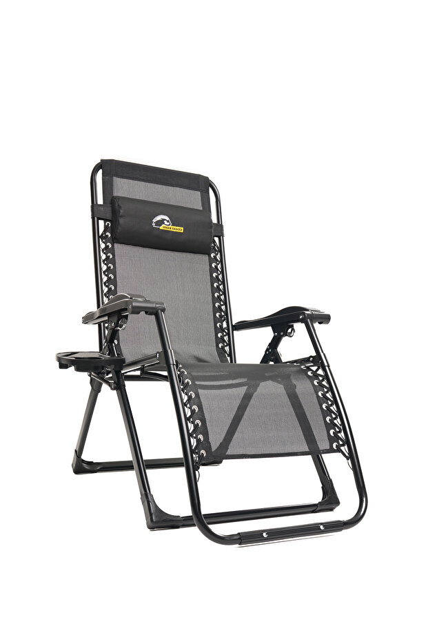Heimdall No Gravity Folding Sunbed Chair with Pillow