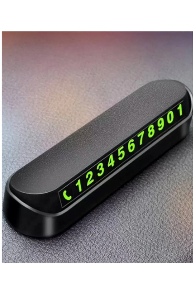 Phosphorescent Lux Vehicle Number Parking Phone Number Magnet Open Close
